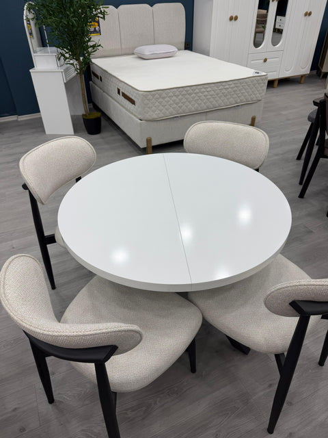 GMB. Masa Düz Beyaz Loft